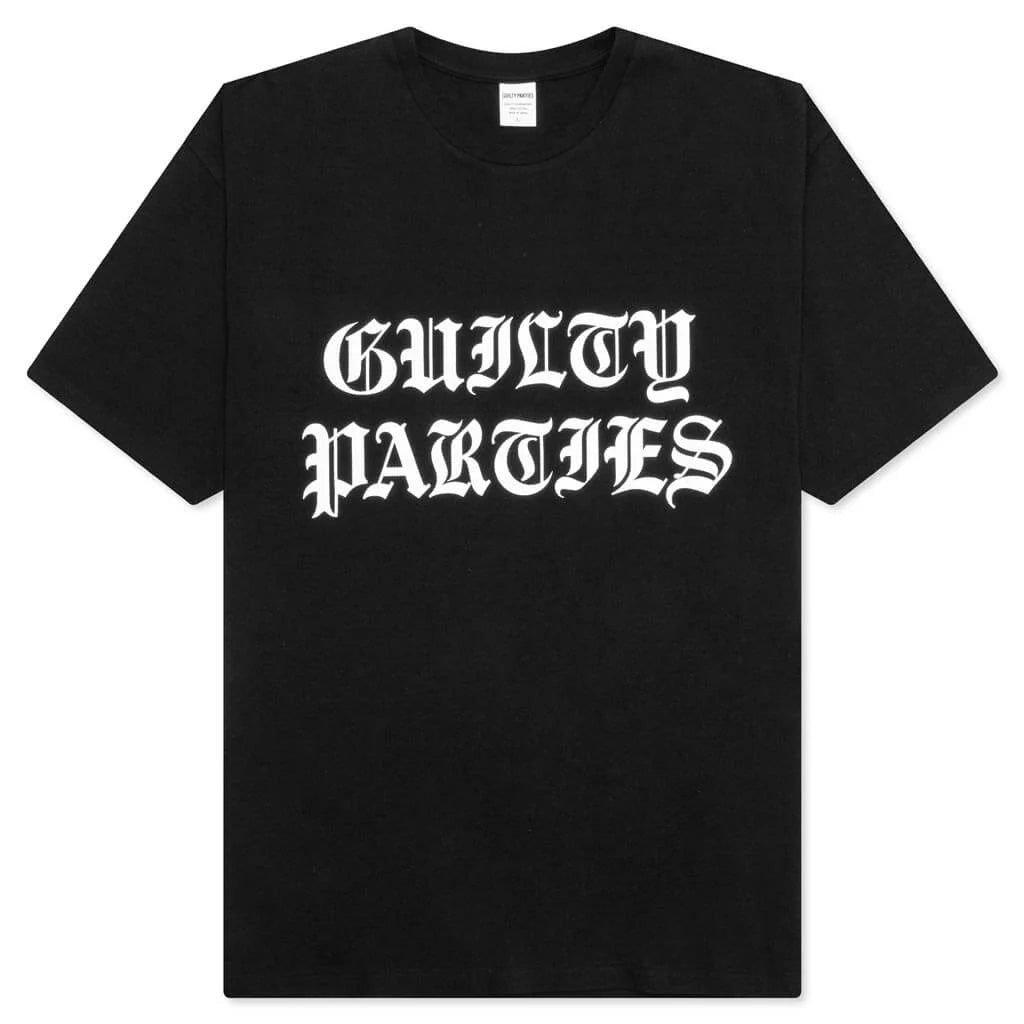 Washed Heavy Weight Crewneck T Shirt Black