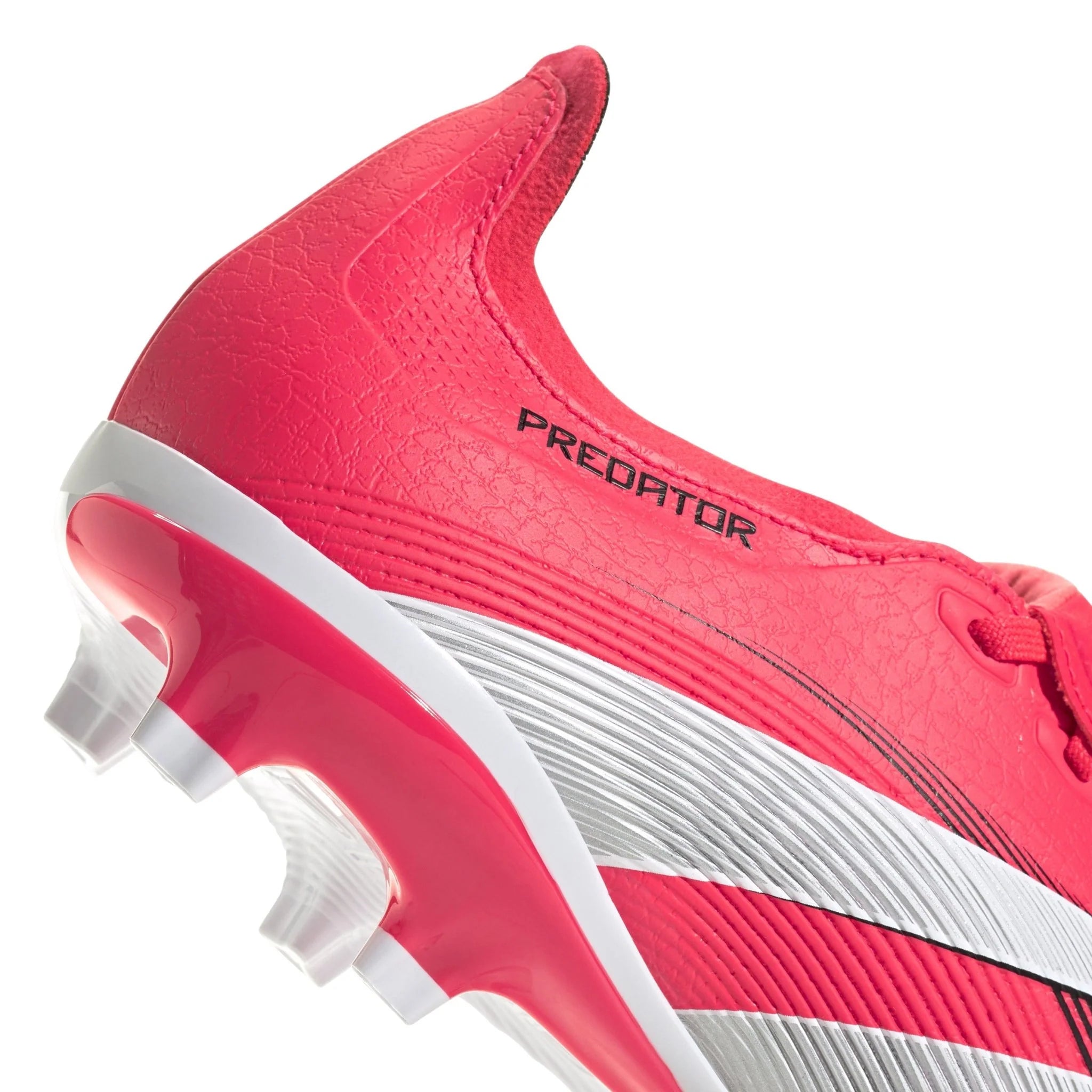 adidas Predator League Fold Over Tongue Firm Multi Ground Boots Red White
