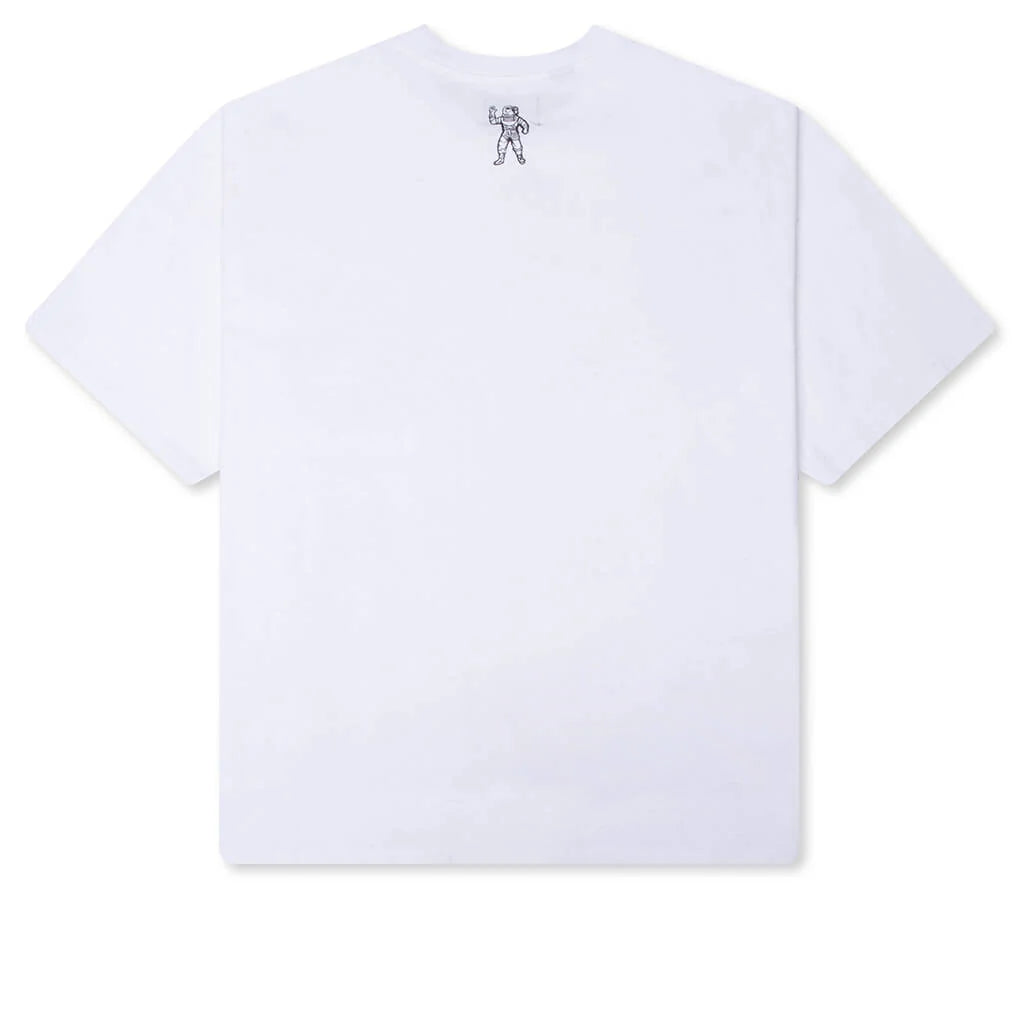 Icy S S Knit Tee White