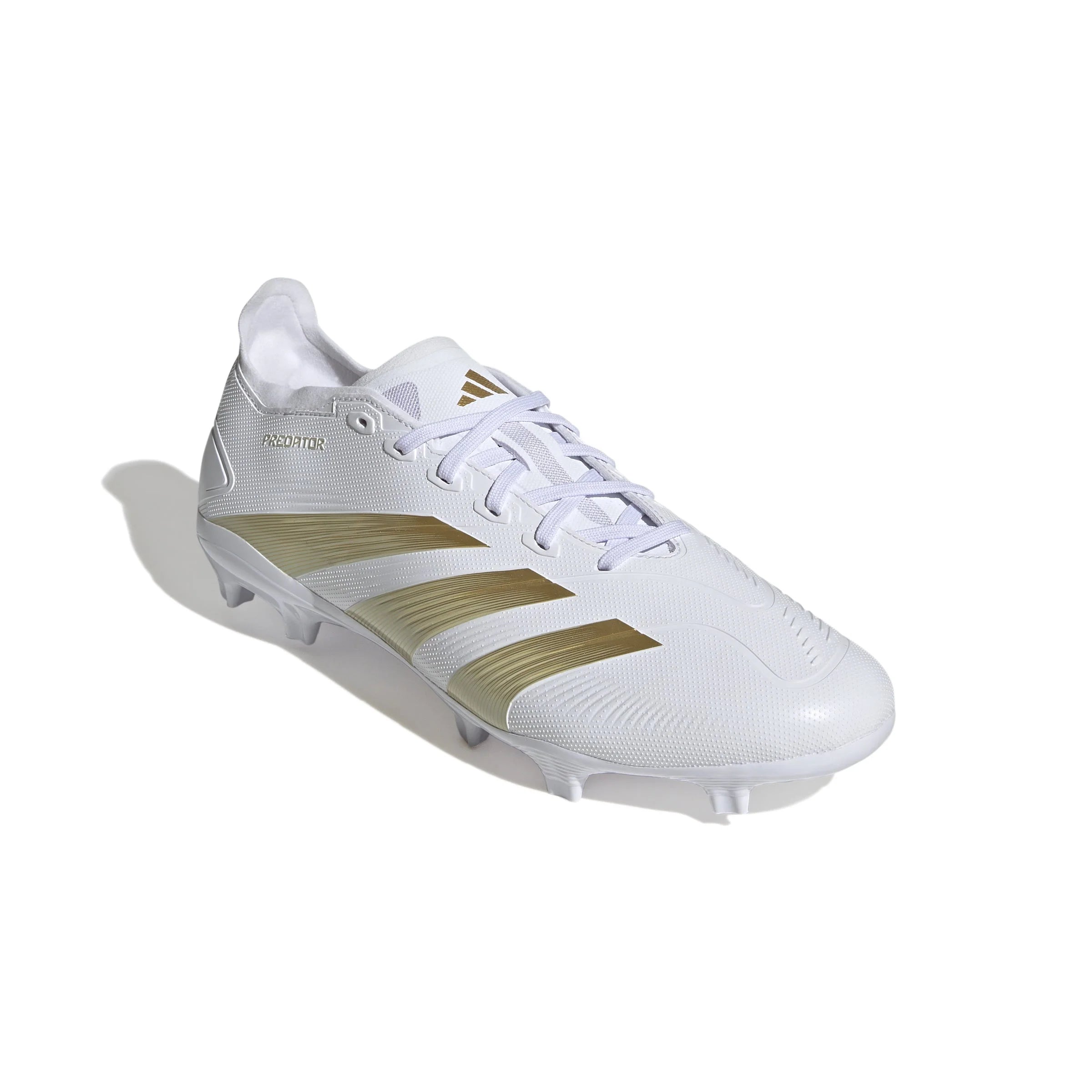 adidas Predator League FG Firm Ground Soccer Cleats White Gold