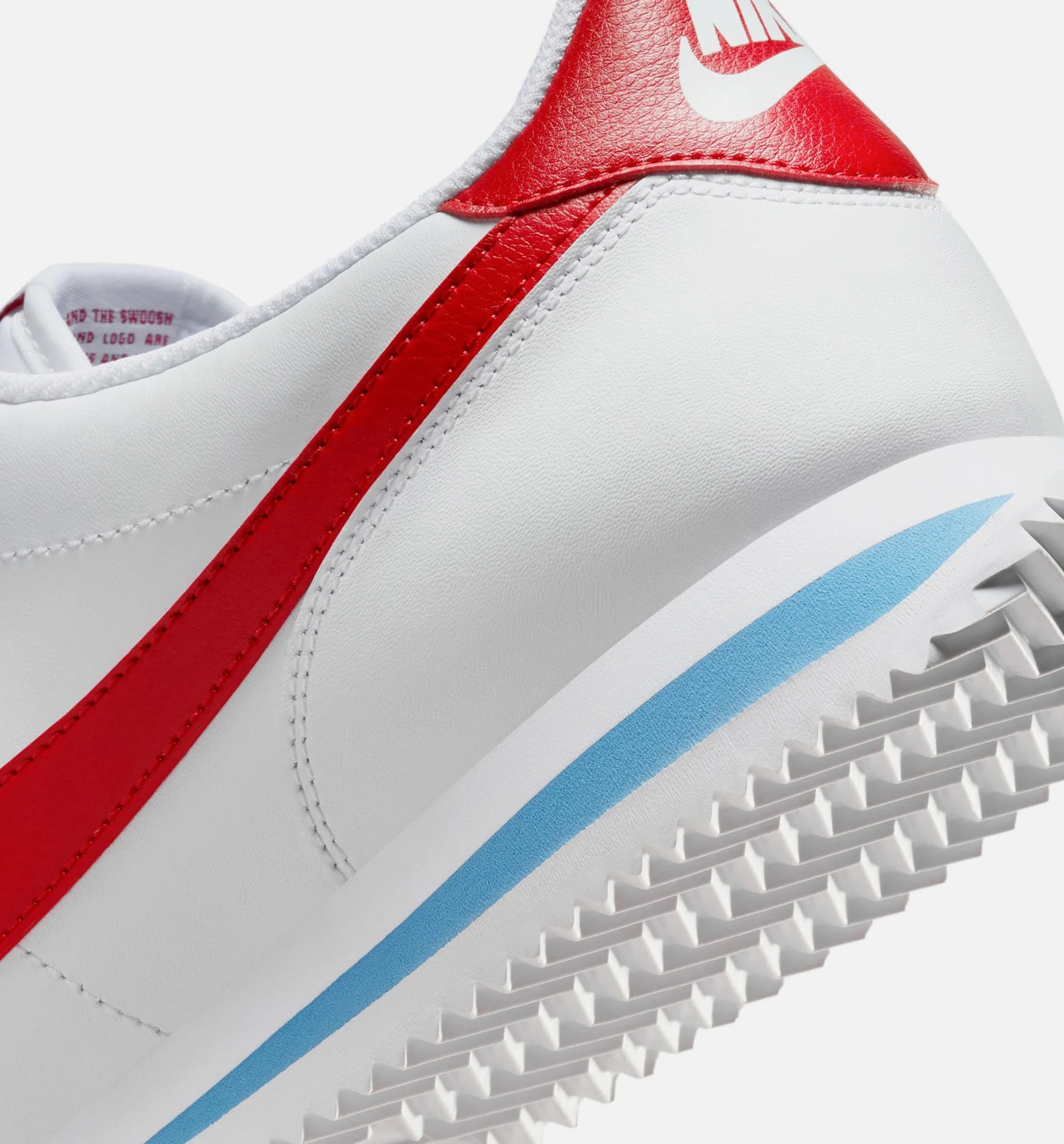 Cortez Forrest Gump Mens Lifestyle Shoe White Varsity Blue Varsity Red
