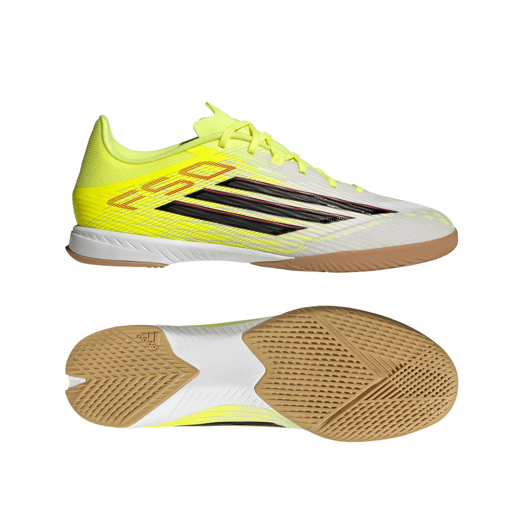 adidas F50 League IN Indoor Mens Soccer Shoes Yellow Black Red