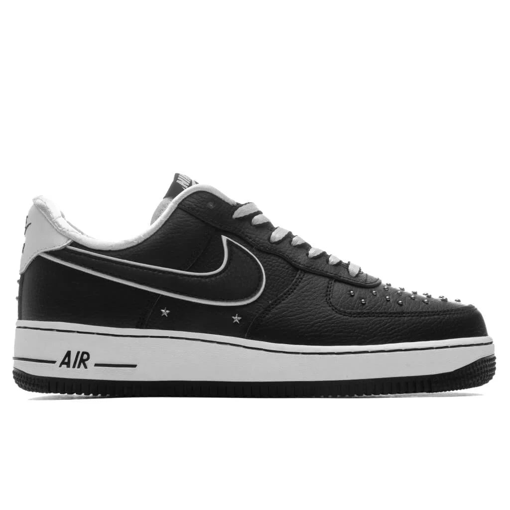 Air Force 1 07 PRM Black Summit White Metallic Dark Grey