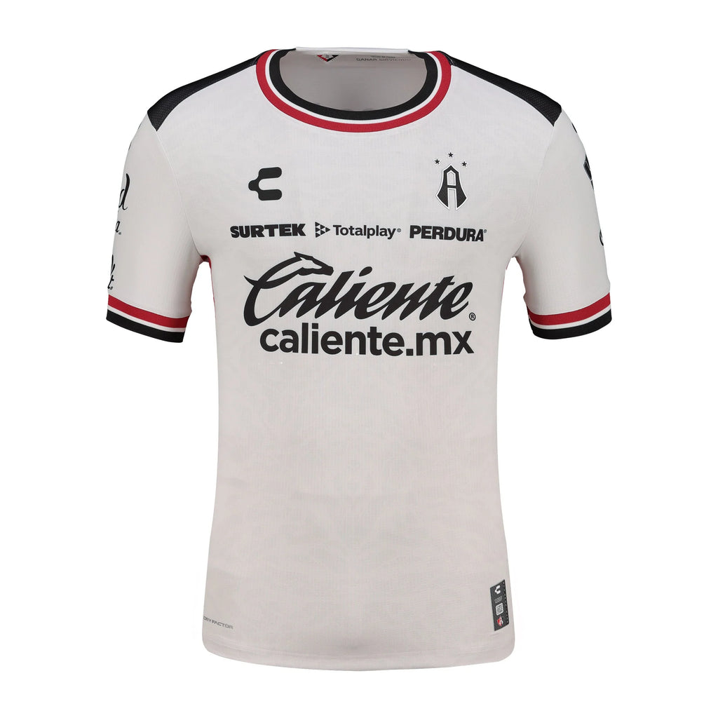 Charly Mens Atlas Away Soccer Jersey 2025 White
