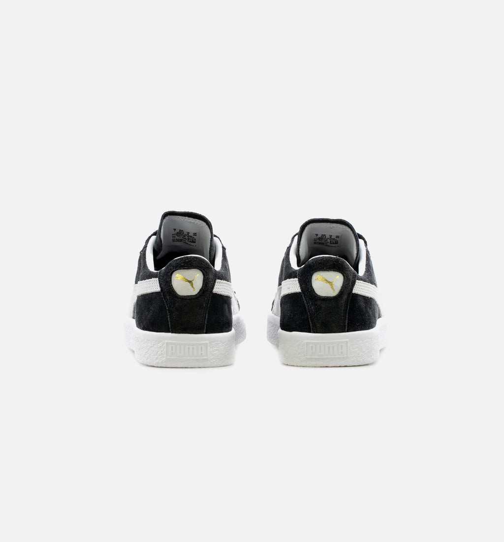 Suede VTG Mens Lifestyle Shoe Black White
