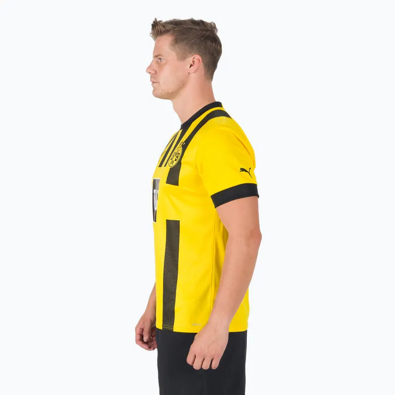 PUMA Borussia Dortmund Home 22 23 Replica Mens Jersey Yellow Black