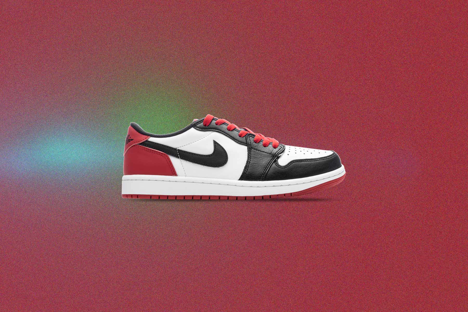 Air Jordan 1 Low OG Black Toe White Black Varsity Red
