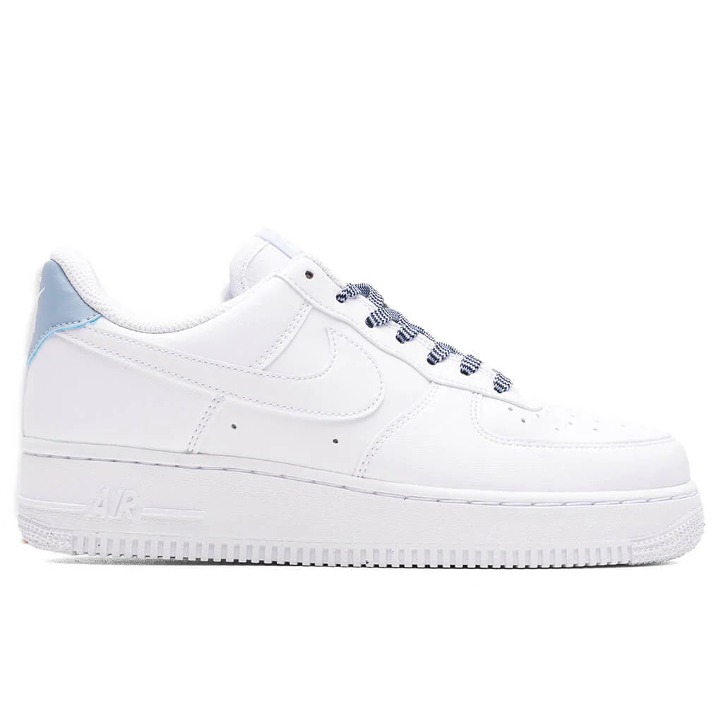 Womens Air Force 1 07 Next Nature White Light Armory Blue