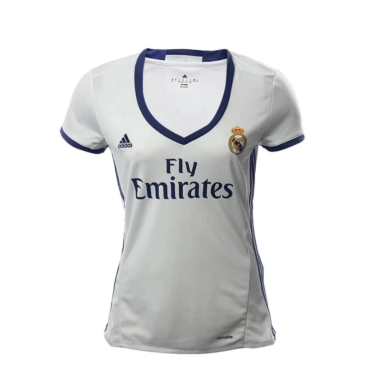 adidas Womens Real Madrid Home Jersey 16 White Purple