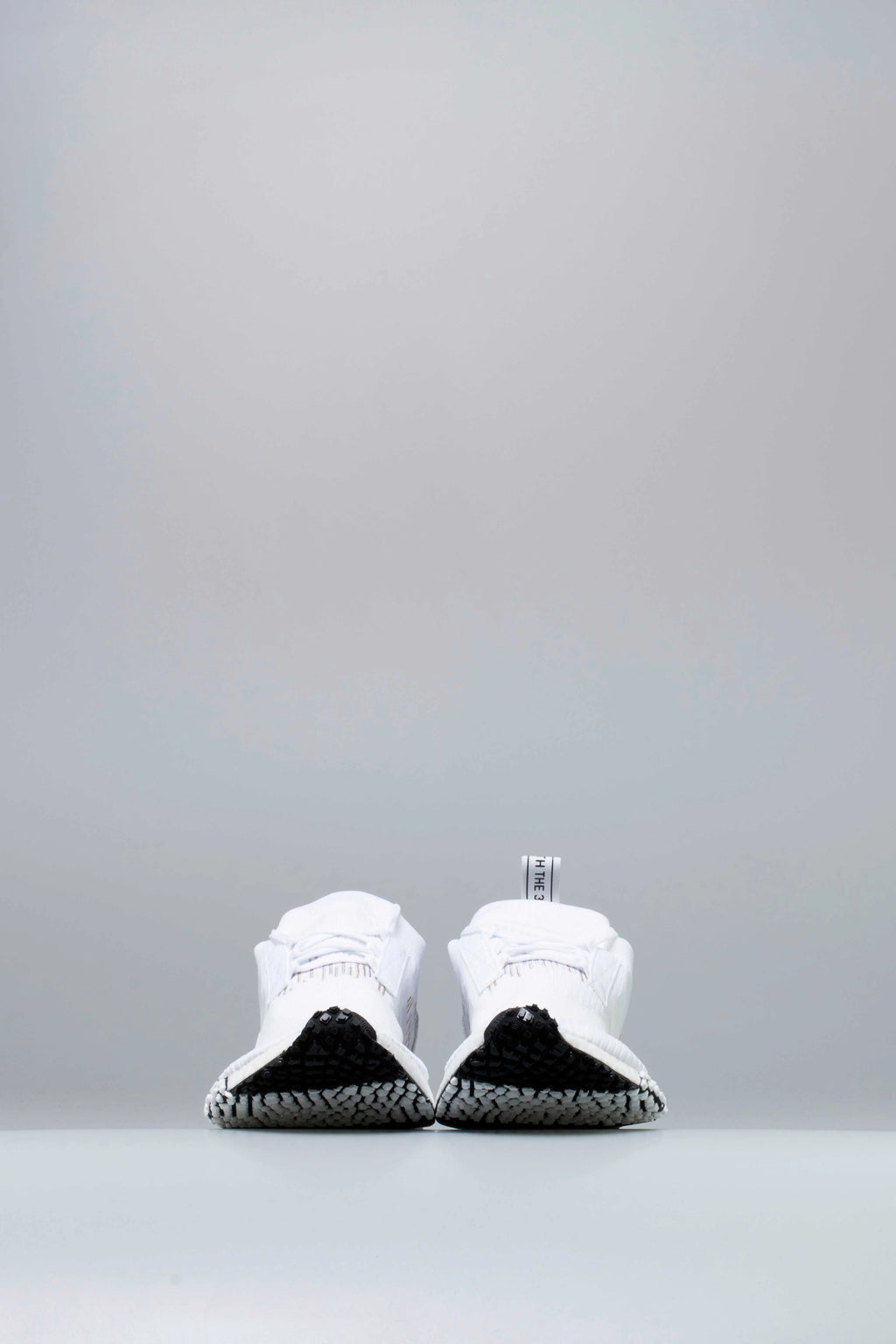 NMD Racer Primeknit Mens Shoe White White
