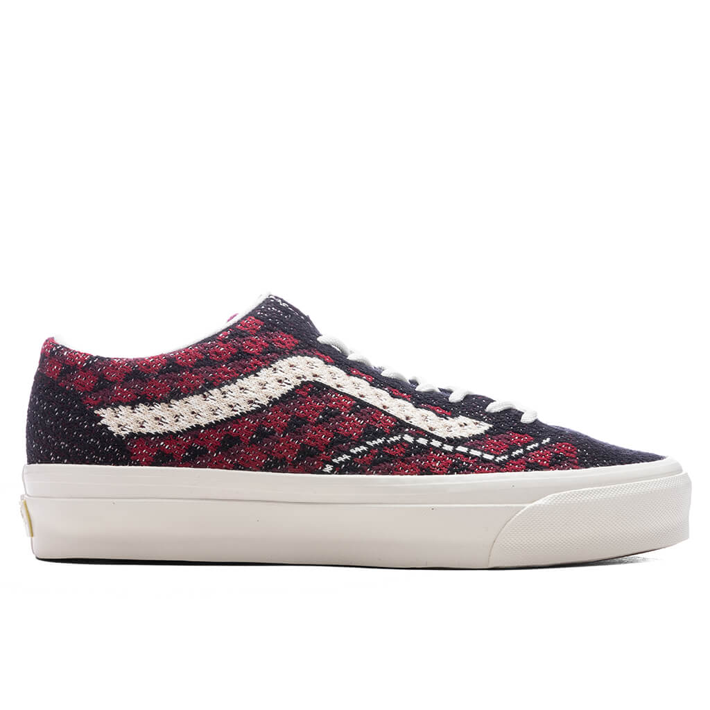 Premium Old Skool 36 Engineered Knit Geo Check Bordeaux