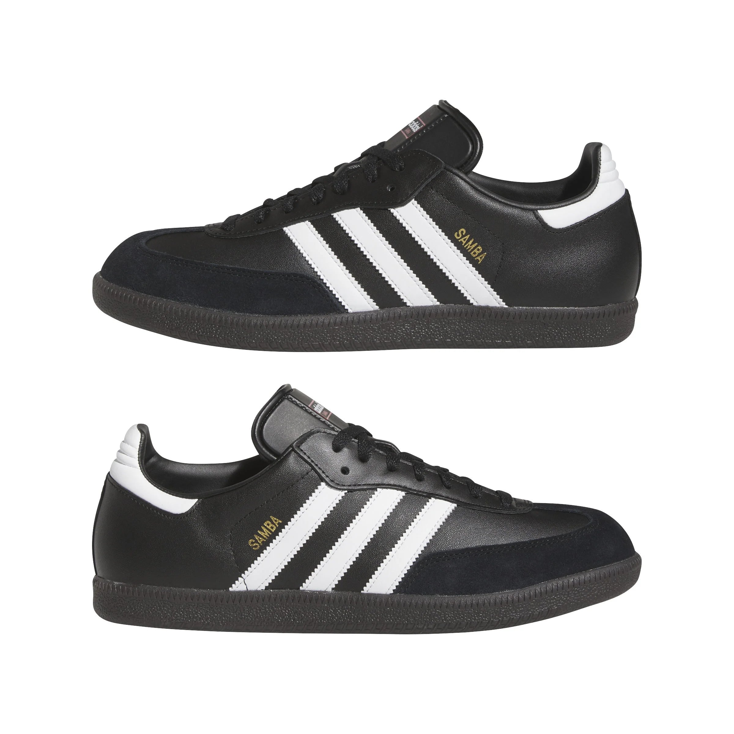 adidas Samba Leather Indoor Shoes Black