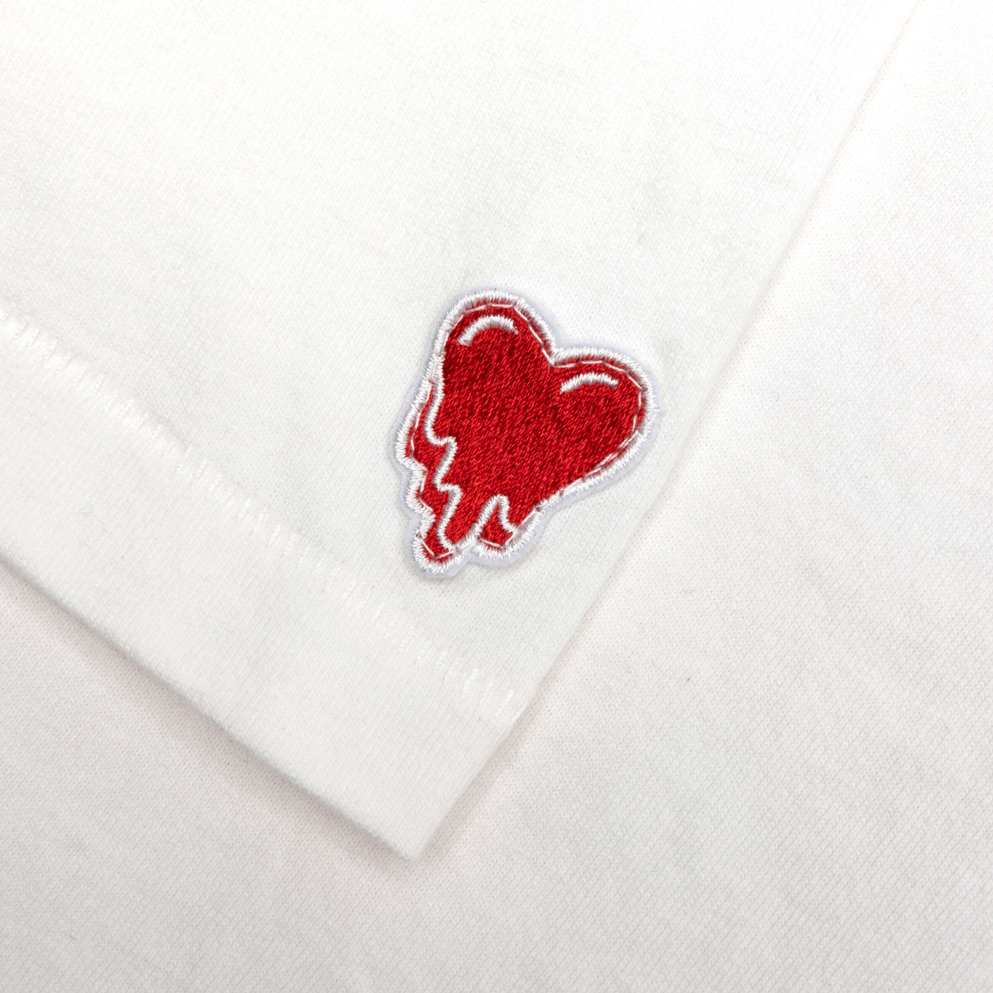 Heart Logo Tee White