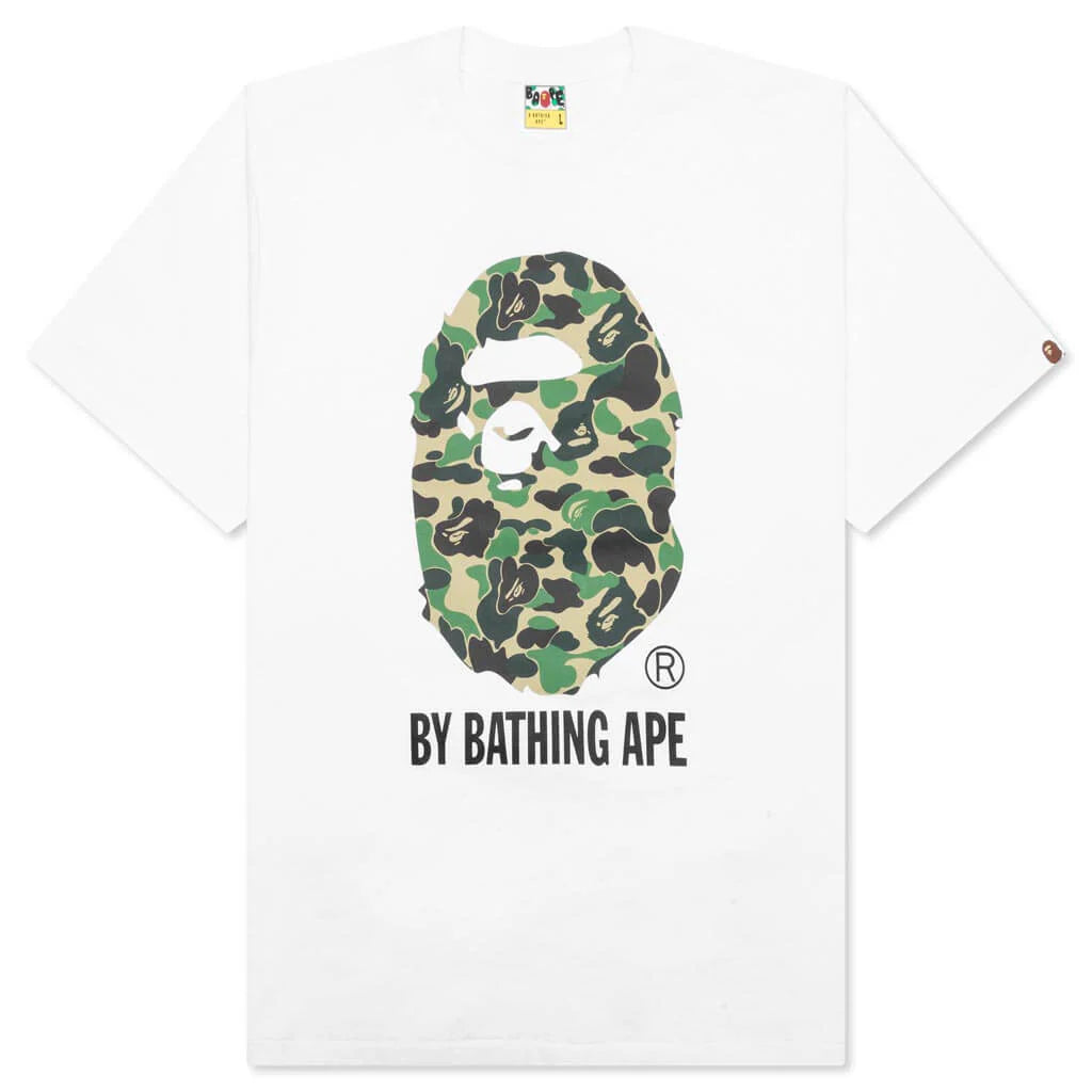 ABC Camo By Bathing Ape Tee White Green