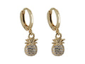 Aretes Unlimited Piña Dorado para Mujer