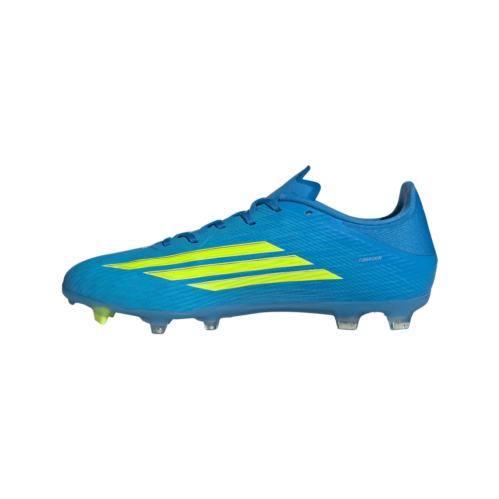 adidas F50 League FG MG Firm Ground Multi Ground Mens Soccer Cleats Blue Yellow Aqua