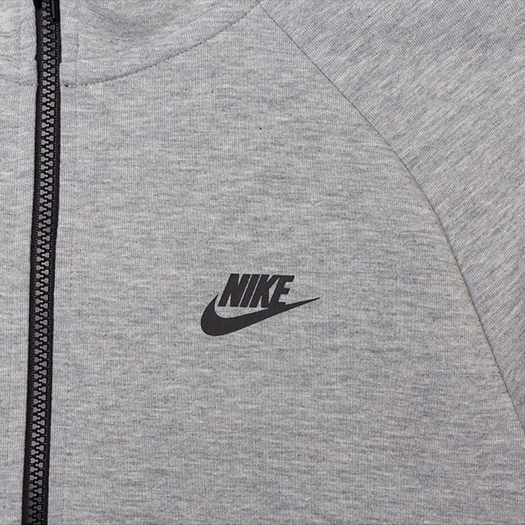 Sportswear Tech Fleece Full Zip Hoodie Dark Grey Heather Black Black