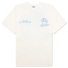 Sound Waves Tee Winter White