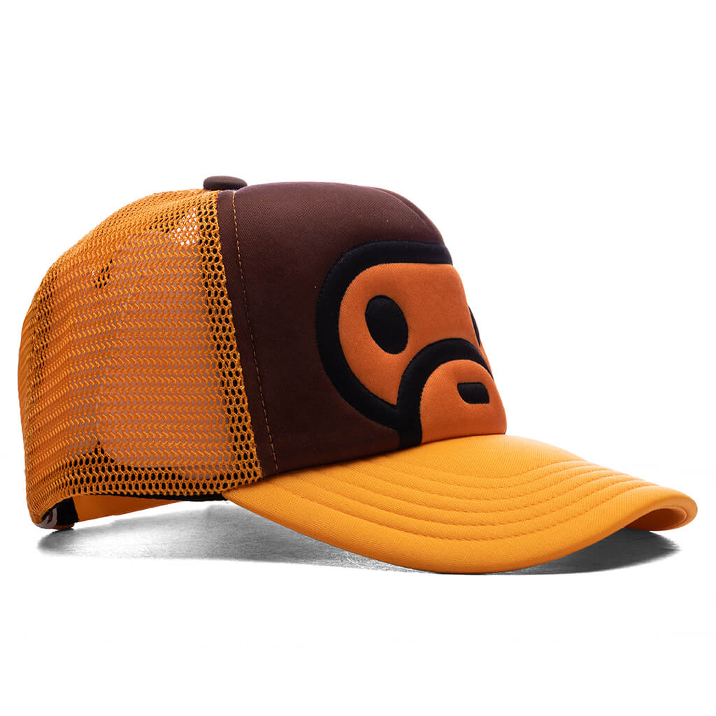 Kids Milo Face Mesh Cap Brown