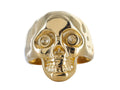 Anillo Roze Calavera Dorado para Hombre