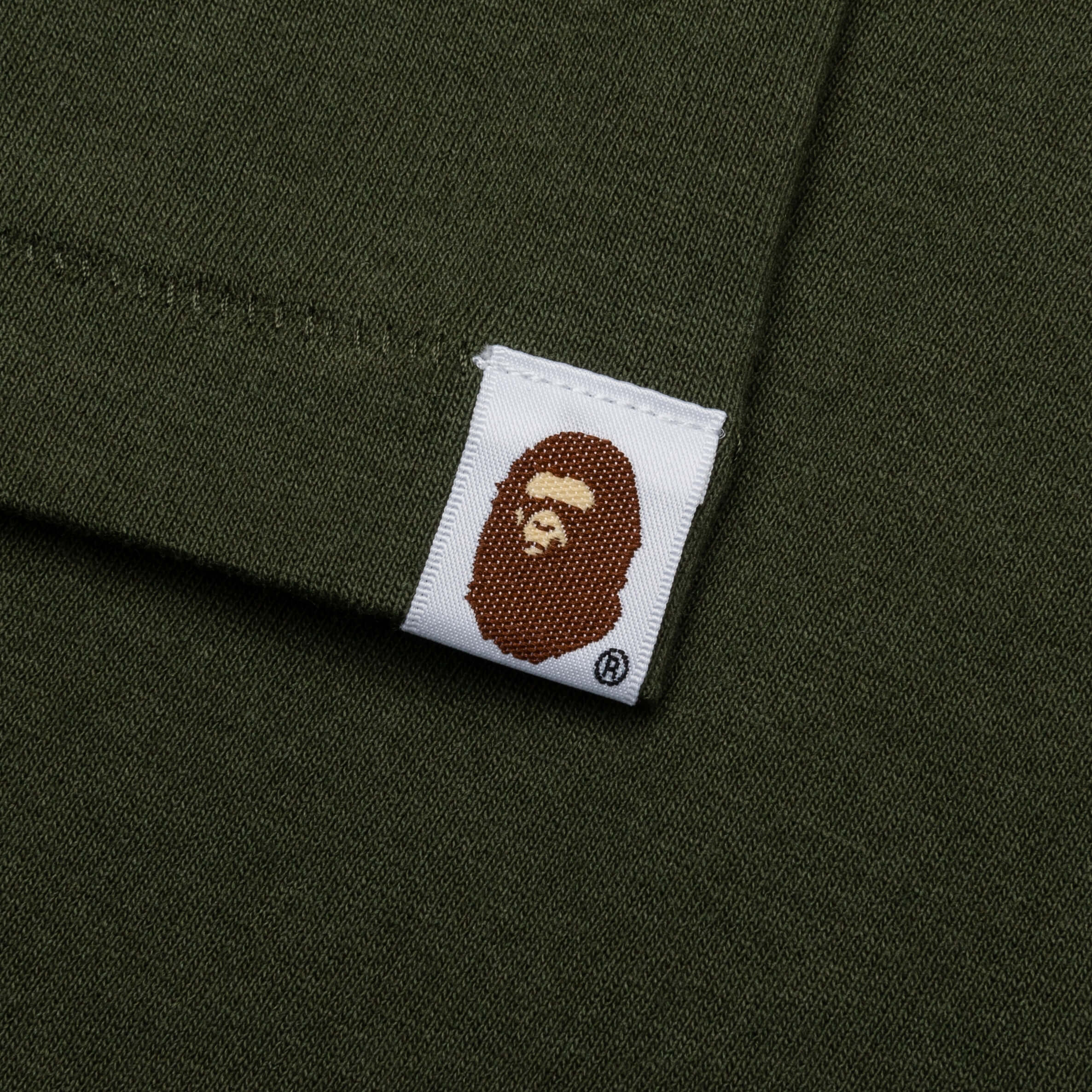 Bitmap College Tee Olive Drab