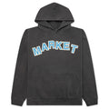 Move Mountains Hoodie Washed Black