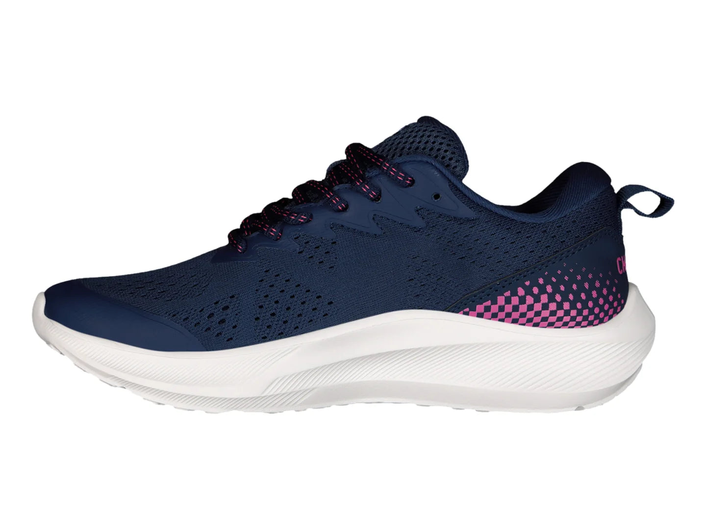 Tenis Charly Road Casual Marino y Fucsia para Mujer