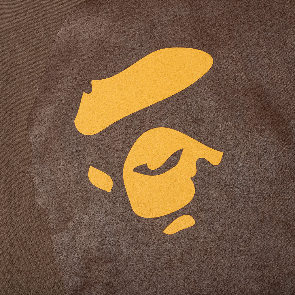 Big Ape Head Tee Brown