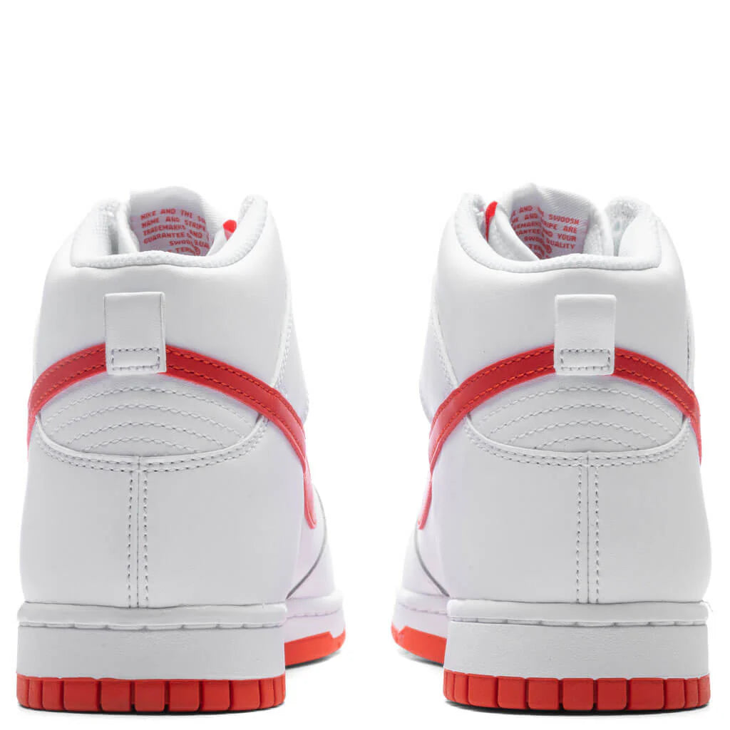 Dunk Hi Retro White Picante Red White
