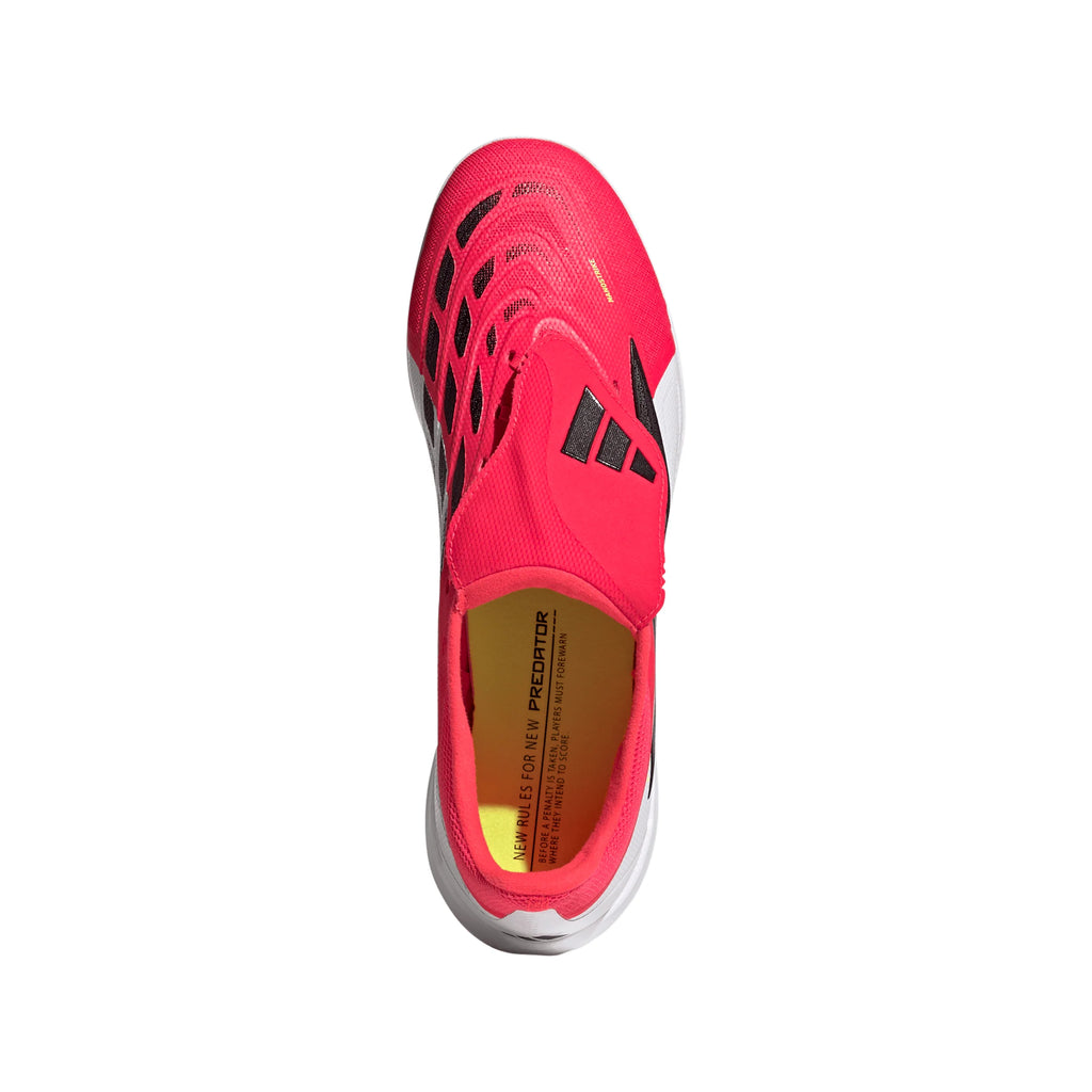 adidas Predator League Fold Over Tongue TF Turf Mens Soccer Cleats Red Black White