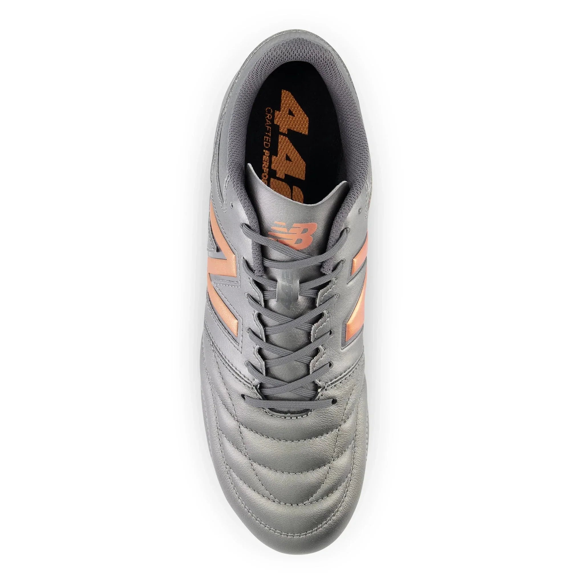 New Balance 442 V2 Team FG Firm Ground Soccer Cleats Silver