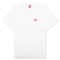 Quarters S S Tee White