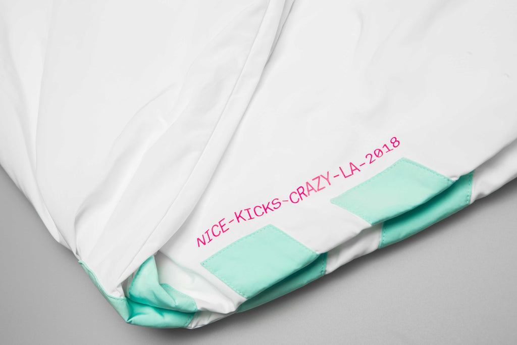 adidas Consortium X Nice Kicks Mens Track Pants White Teal