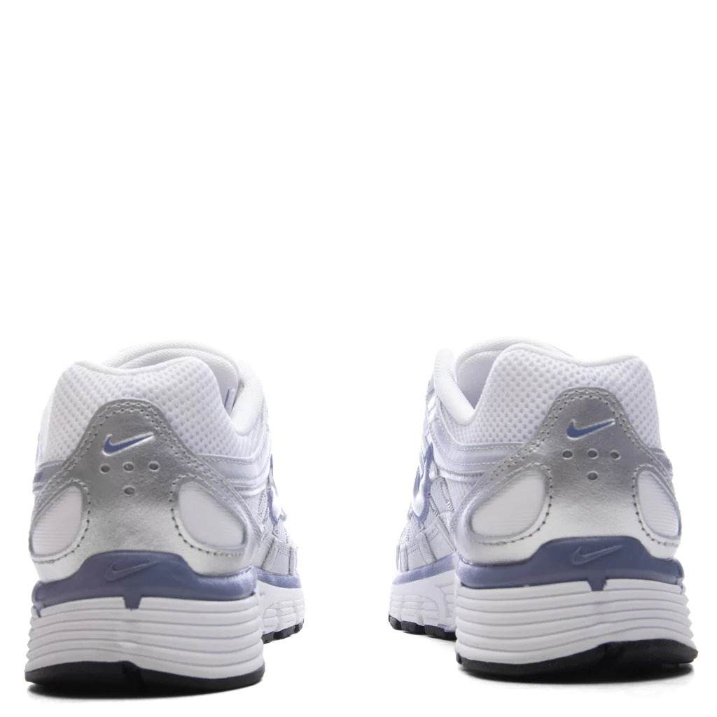 Womens P 6000 Metallic Silver World Indigo White