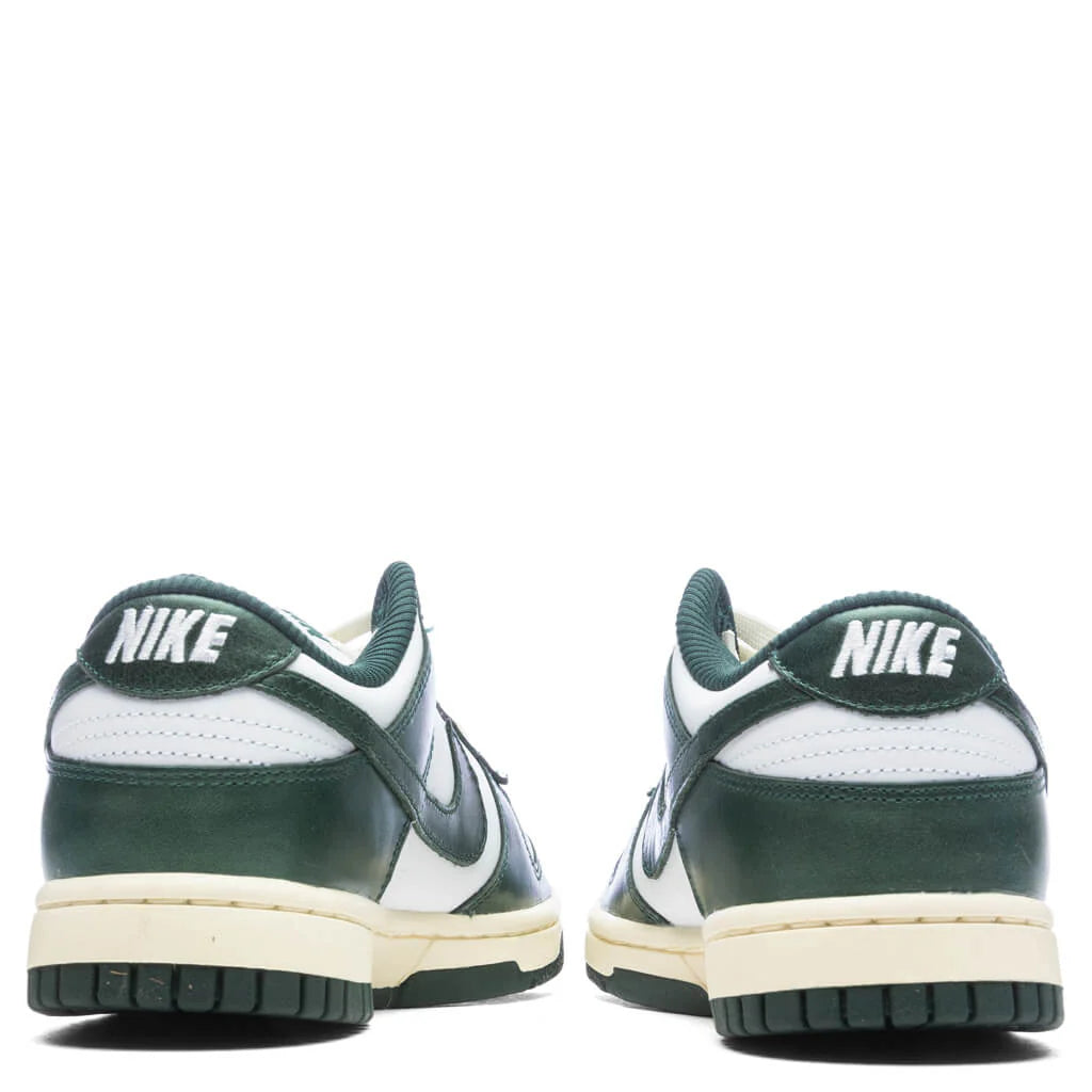 Womens Dunk Low Vintage Green White Pro Green Coconut Milk