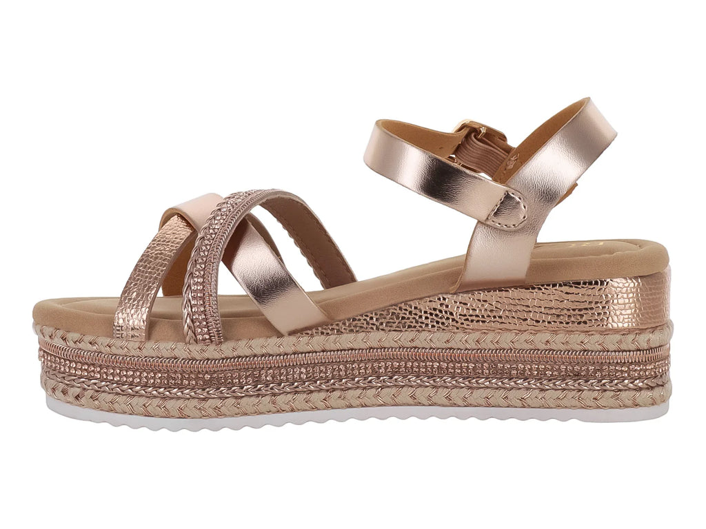 Sandalias ROZE Champagne para Niña