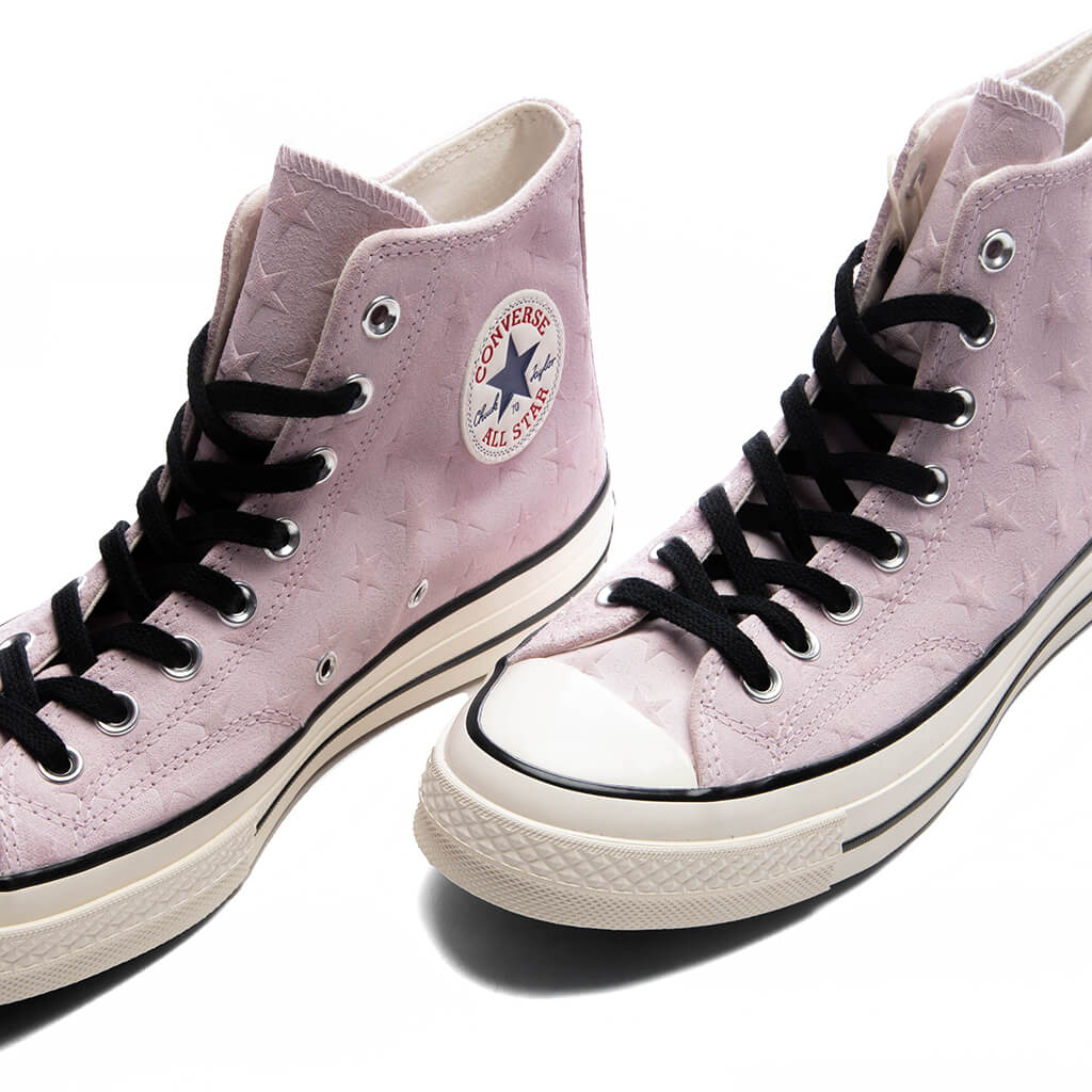 Chuck 70 Hi Stars New Found Bloom Egret Black