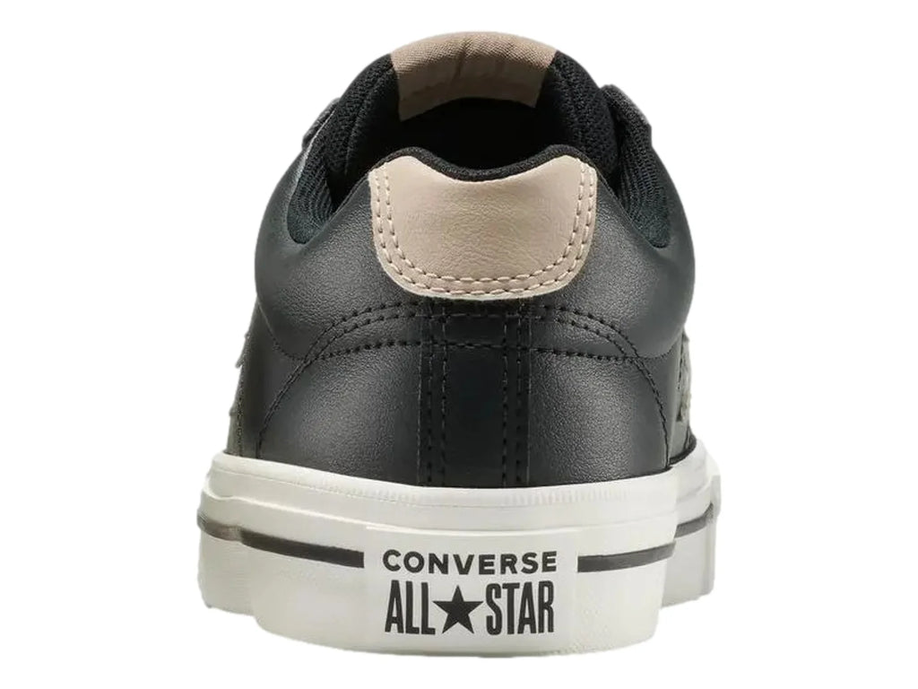 Tenis Converse Sport Casual Faux Leather Negro para Hombre