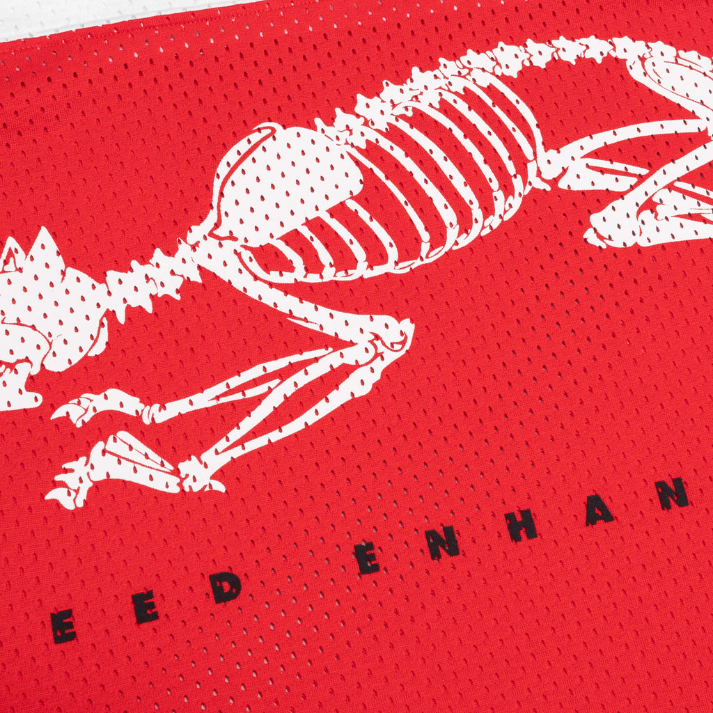 Puma x Aries Mesh Long Sleeve Red