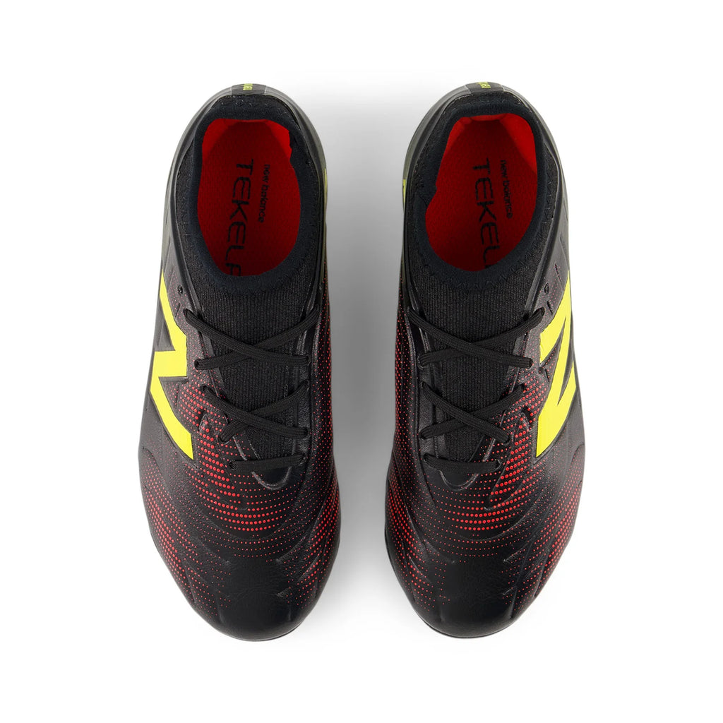 New Balance Tekela Team Low V5 FG Firm Ground Youth Soccer Cleats Punch Yellow