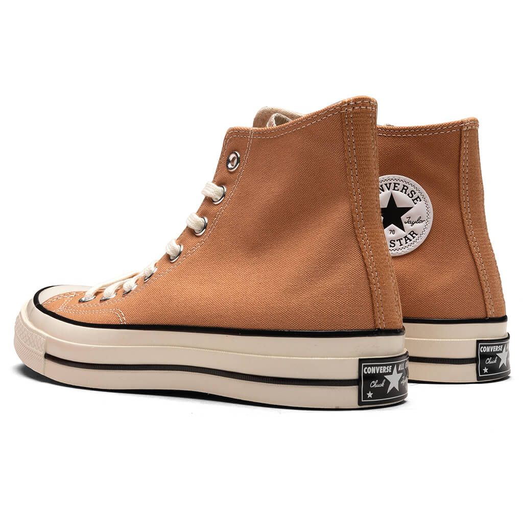 Chuck 70 Hi Clay Court Egret Black
