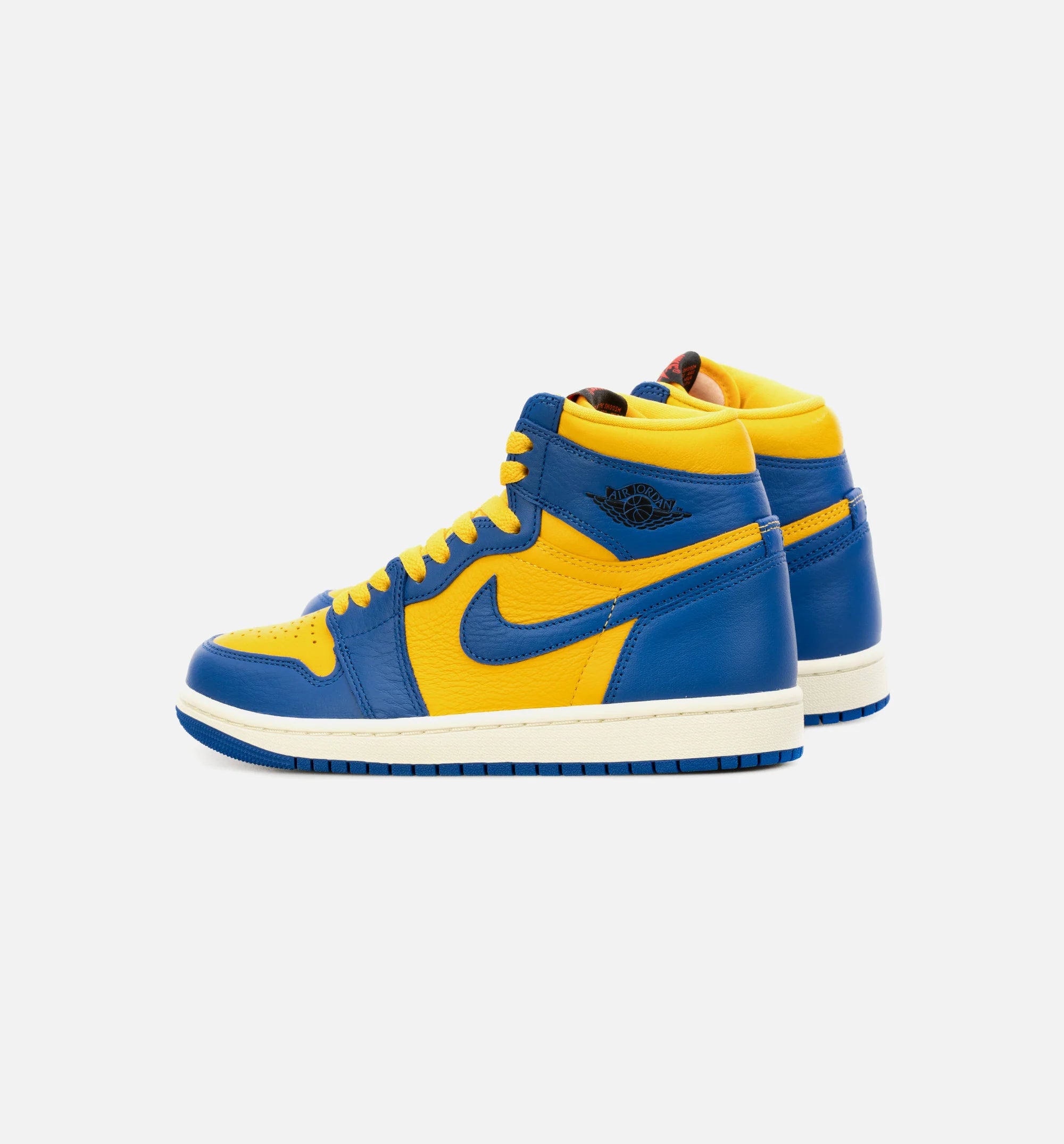Air Jordan 1 High OG Reverse Laney Womens Lifestyle Shoe Yellow Blue