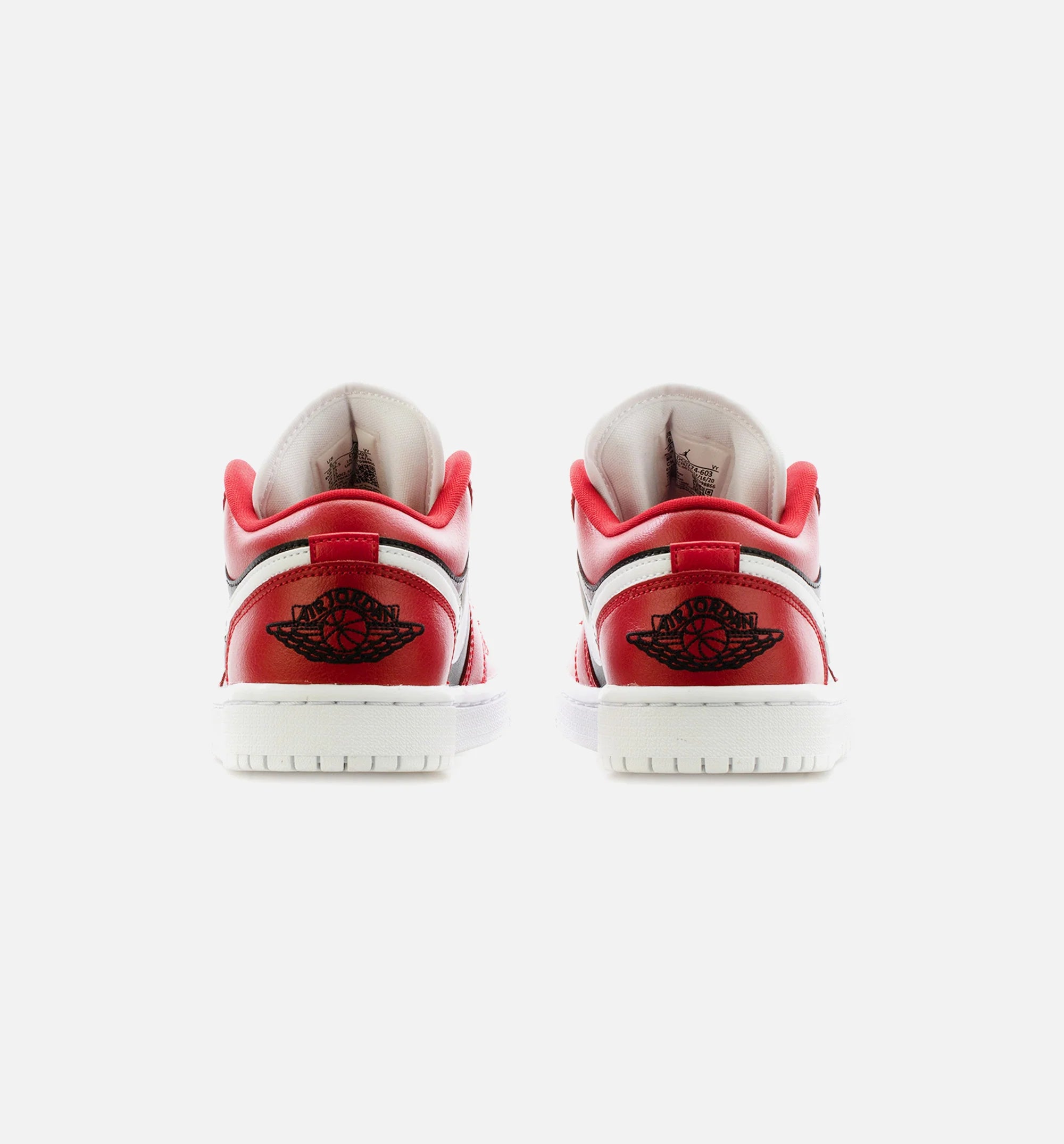 Air Jordan 1 Low Chicago Flip Womens Lifestyle Shoe Red Black Limit One Per Customer