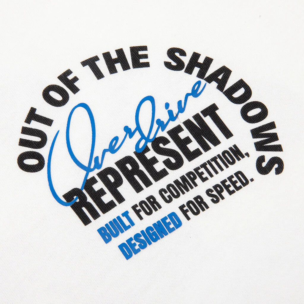 Out Of The Shadows T Shirt Flat White