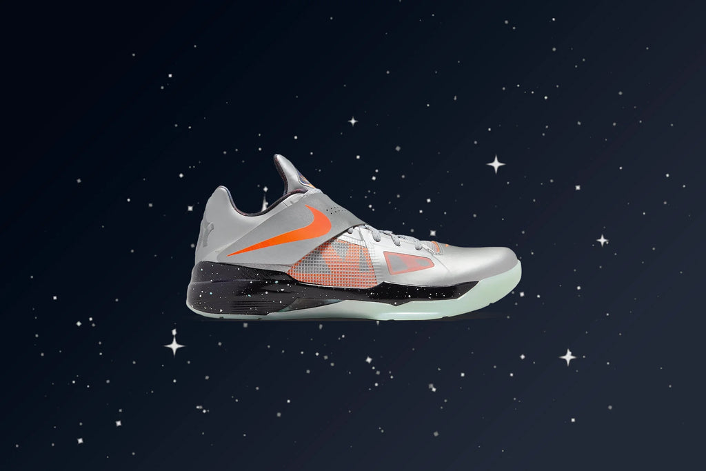 KD IV Galaxy Metallic Silver Total Orange Dark Grey