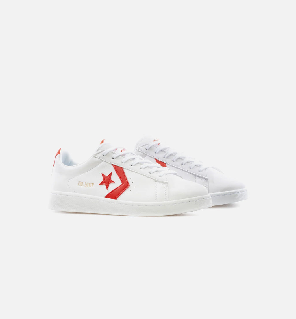 Pro Leather Color Pop Mens Lifestyle Shoe White Orange