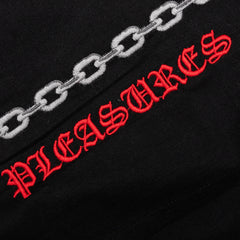 Chain Button Up Shirt Black