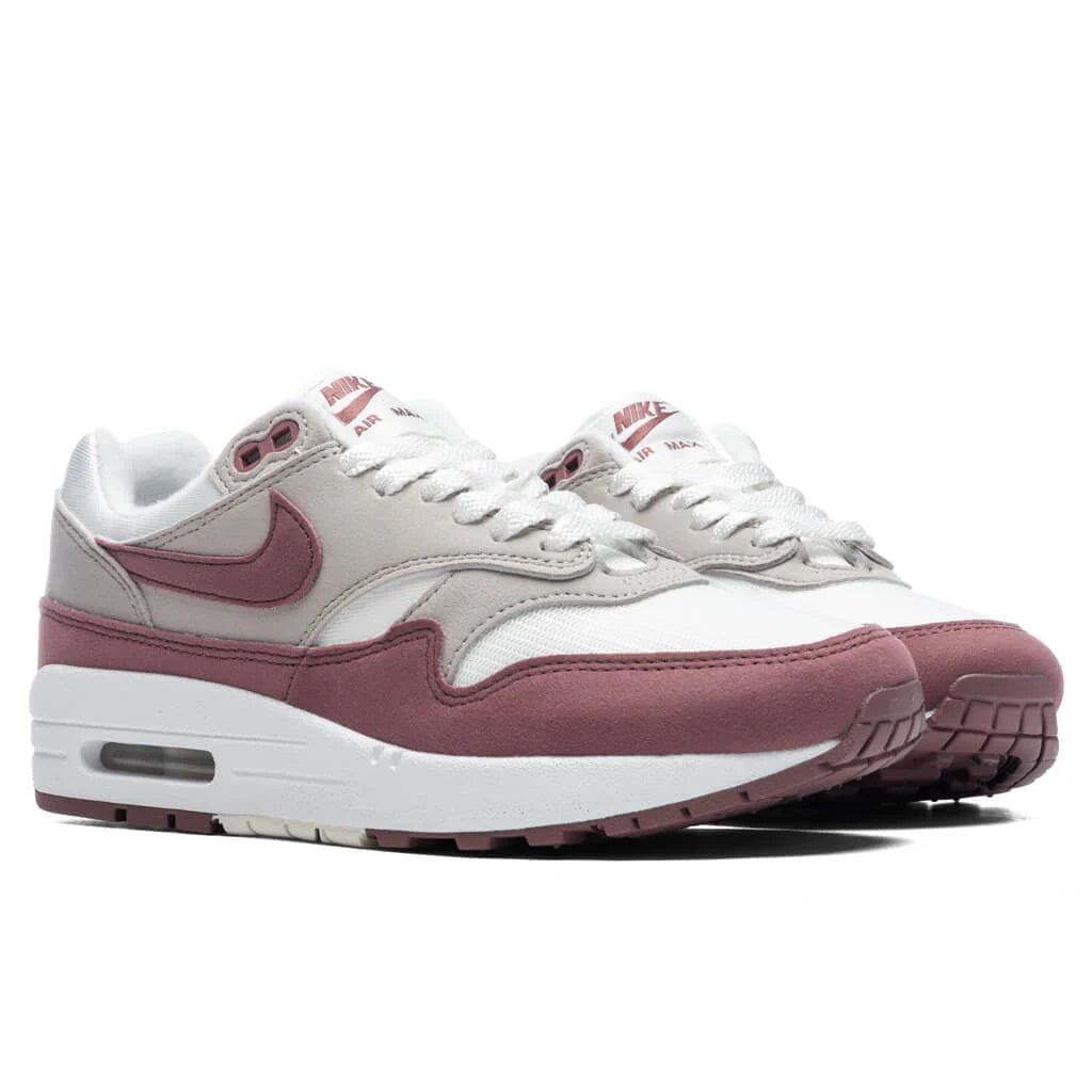 Womens Air Max 1 87 Summit White Smokey Mauve Light Iron Ore