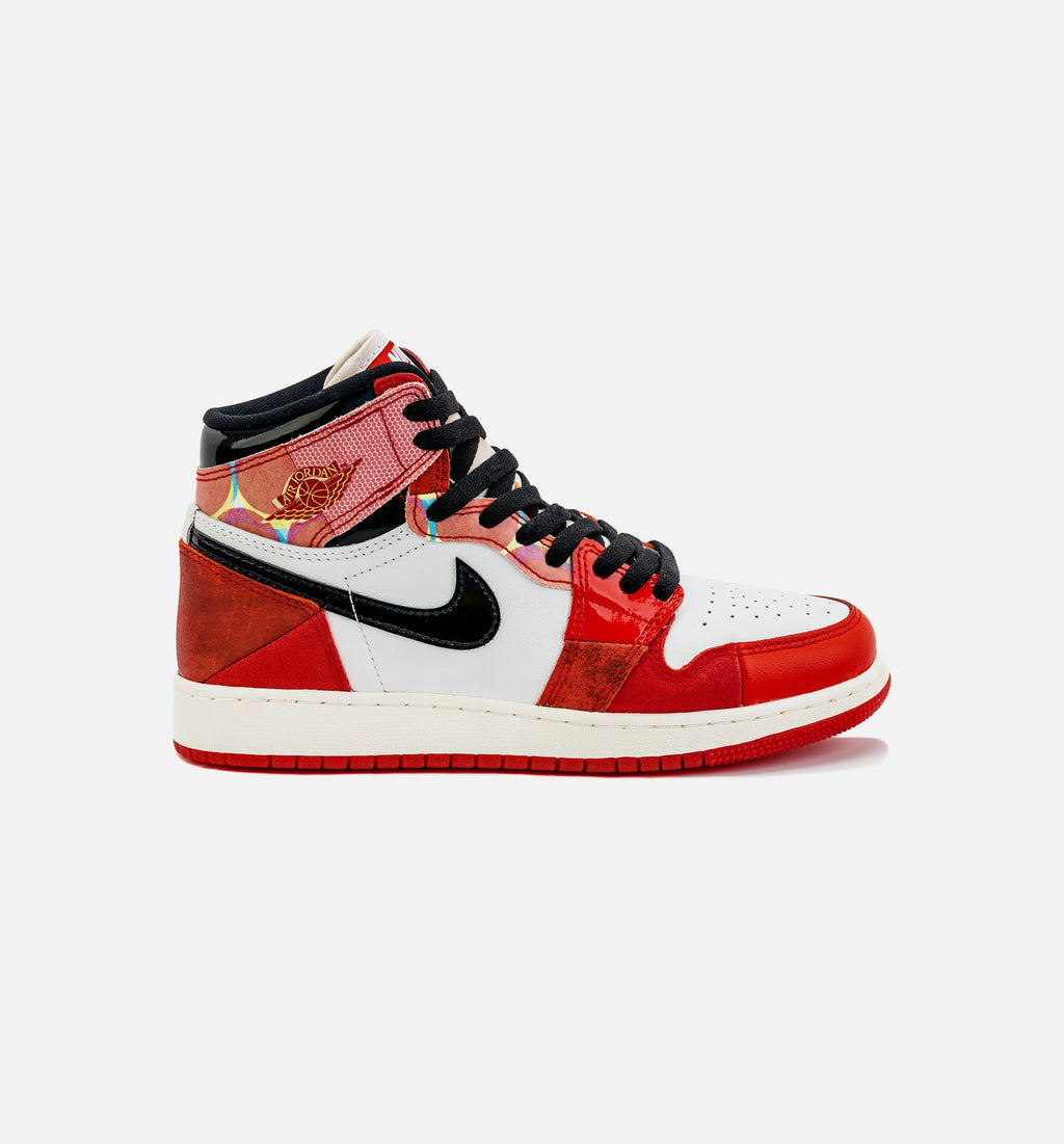 Air Jordan 1 High OG Next Chapter Grade School Lifestyle Shoe White Red