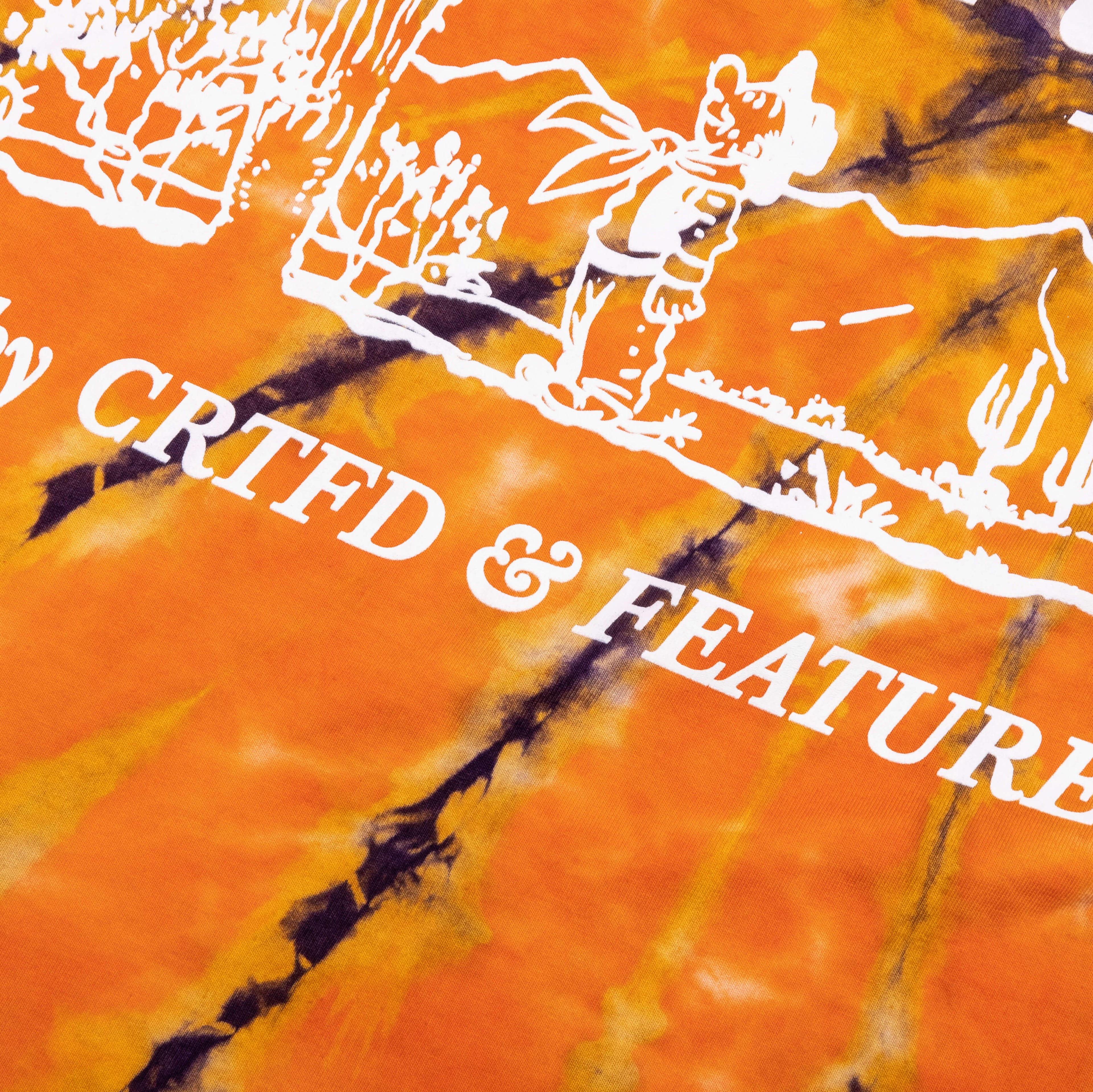 Feature x CRTFD T Shirt Tie Dye